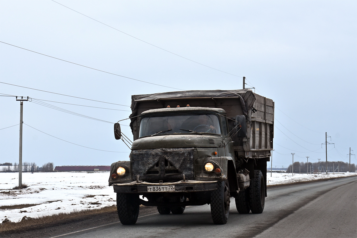 Тюменская область, № Т 836 ТТ 72 — ЗИЛ-130 (общая модель)