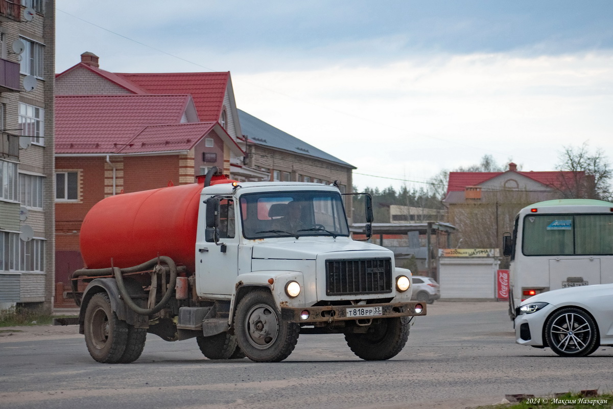 Рязанская область, № Т 818 РР 33 — ГАЗ-3309