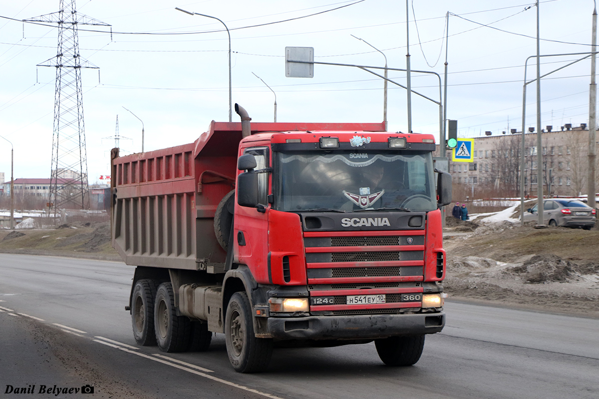 Карелия, № Н 541 ЕУ 10 — Scania ('1996) R124C