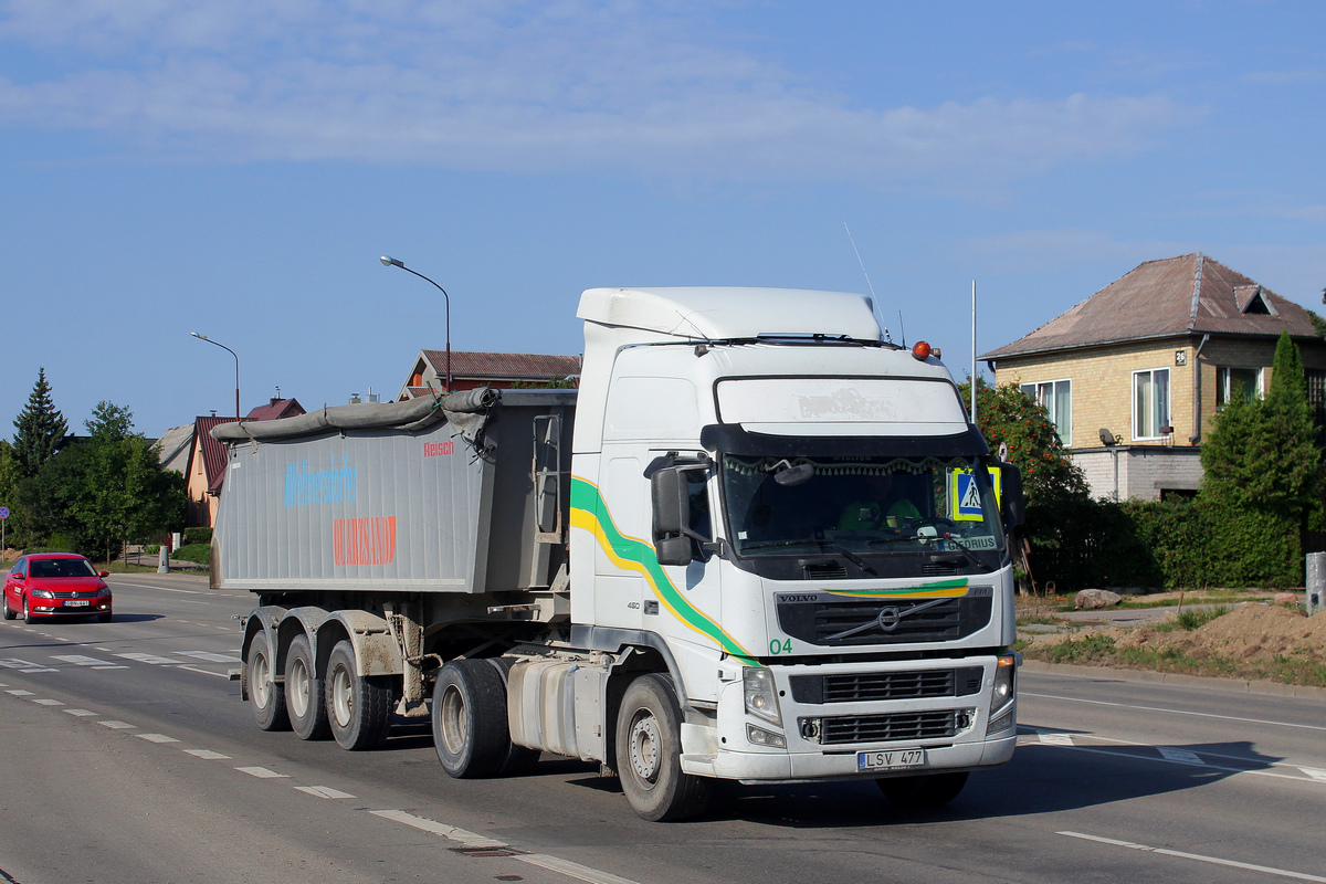 Литва, № LSV 477 — Volvo ('2010) FM.460