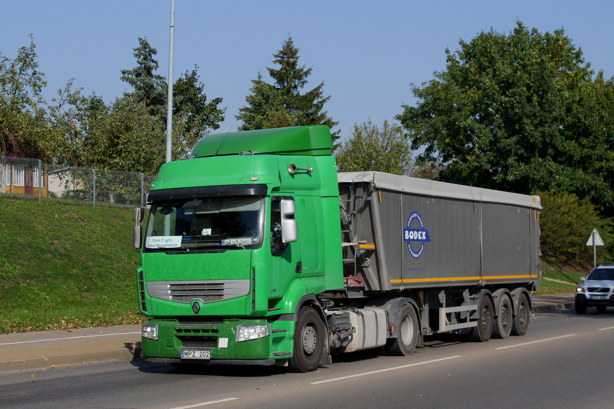 Литва, № MPZ 202 — Renault Premium ('2006)