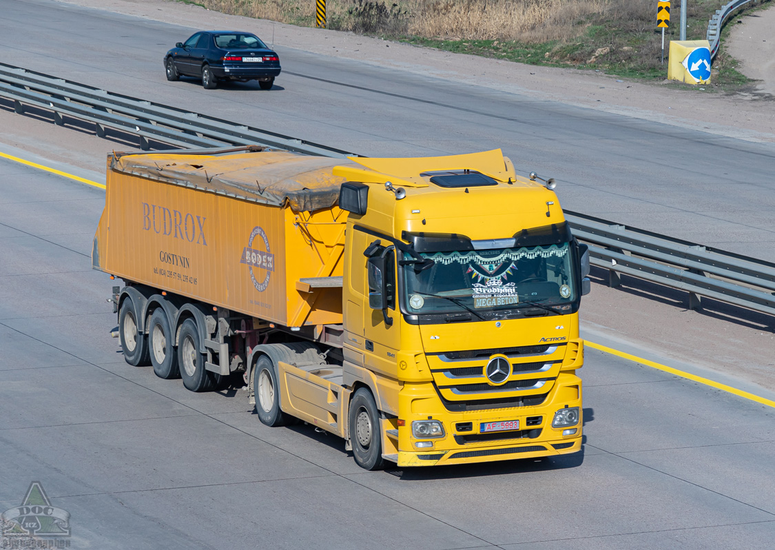 Алматы, № AF-5993 — Mercedes-Benz Actros ('2009) 1841