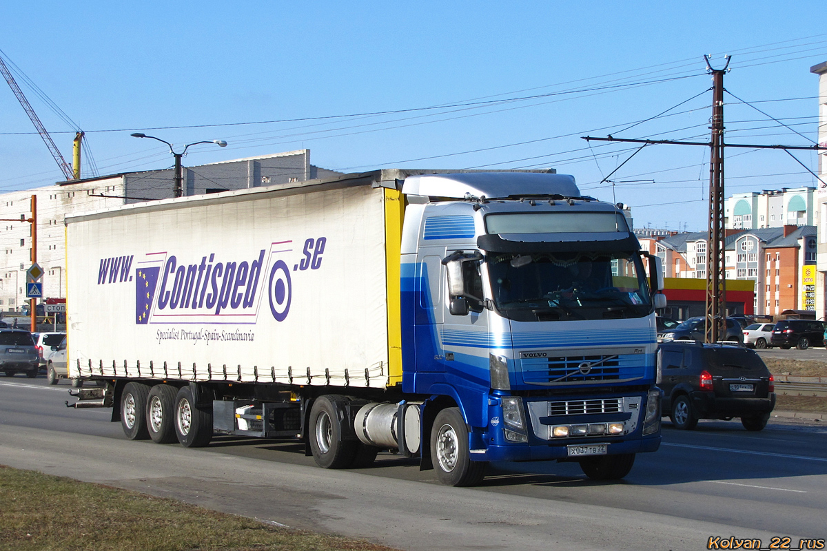 Алтайский край, № Х 037 ТВ 22 — Volvo ('2008) FH.500