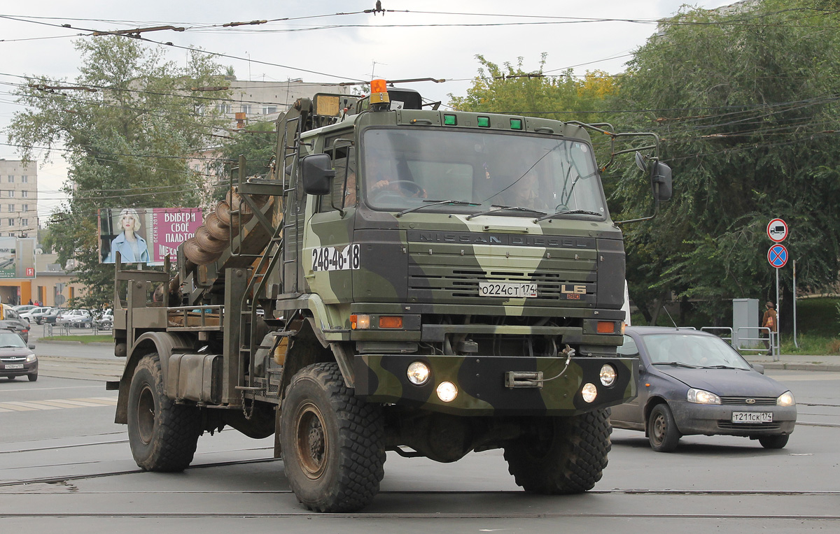 Челябинская область, № О 224 СТ 174 — Nissan Diesel (общая модель)