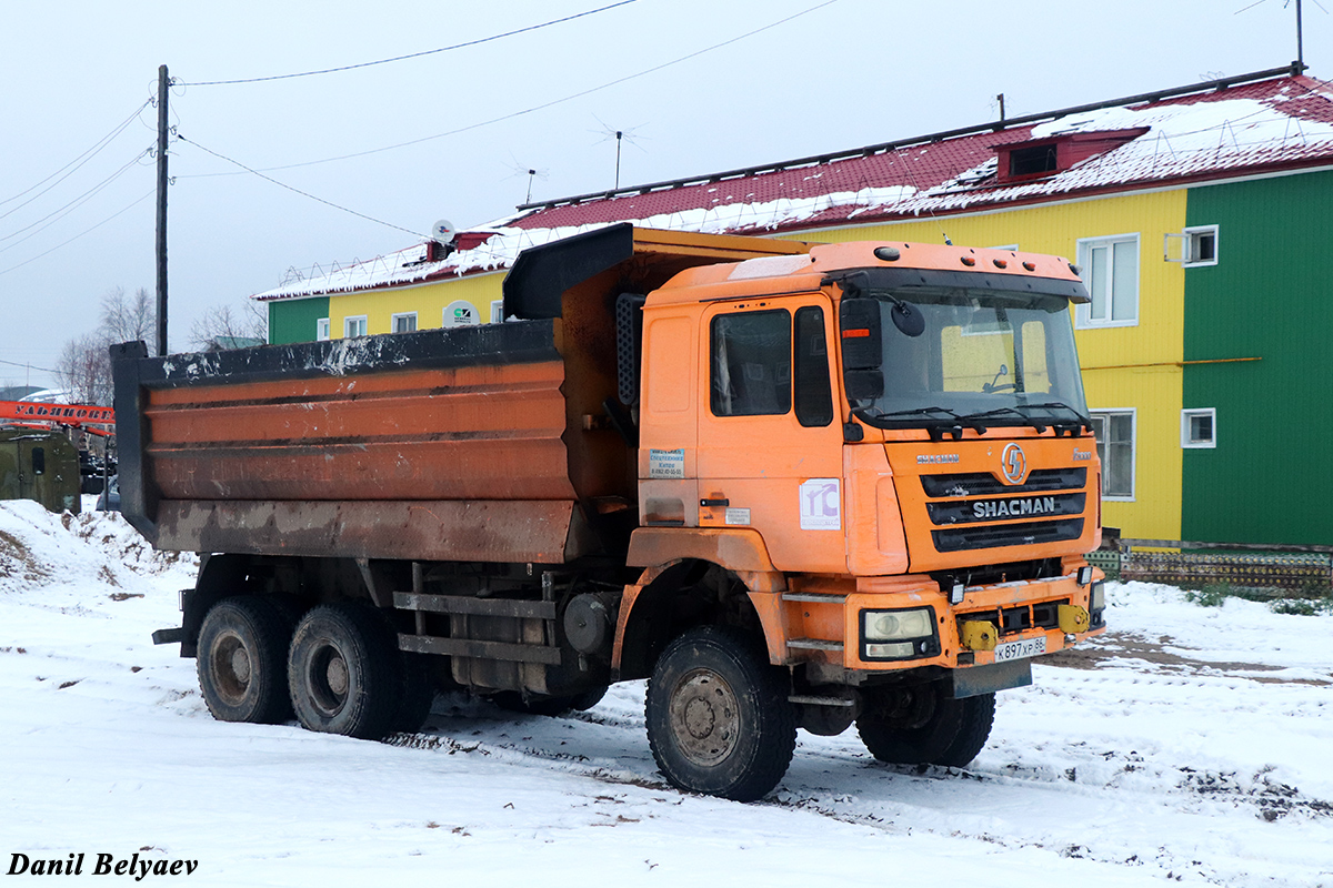 Ямало-Ненецкий автоном.округ, № К 897 ХР 86 — Shaanxi Shacman F3000 SX325x