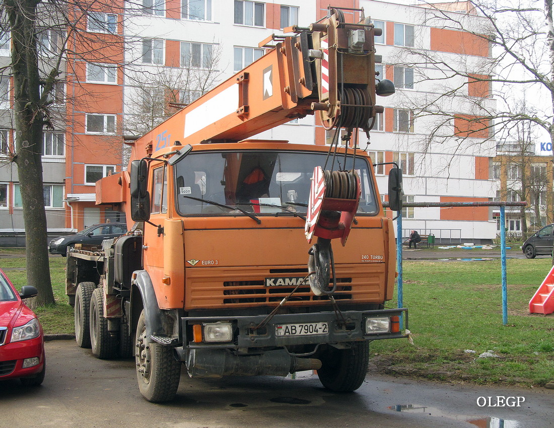 Витебская область, № АВ 7904-2 — КамАЗ (общая модель)