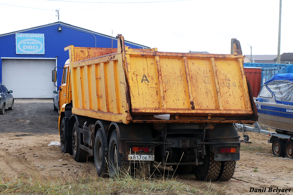 Ненецкий автономный округ, № А 817 ОЕ 83 — КамАЗ-65201-60