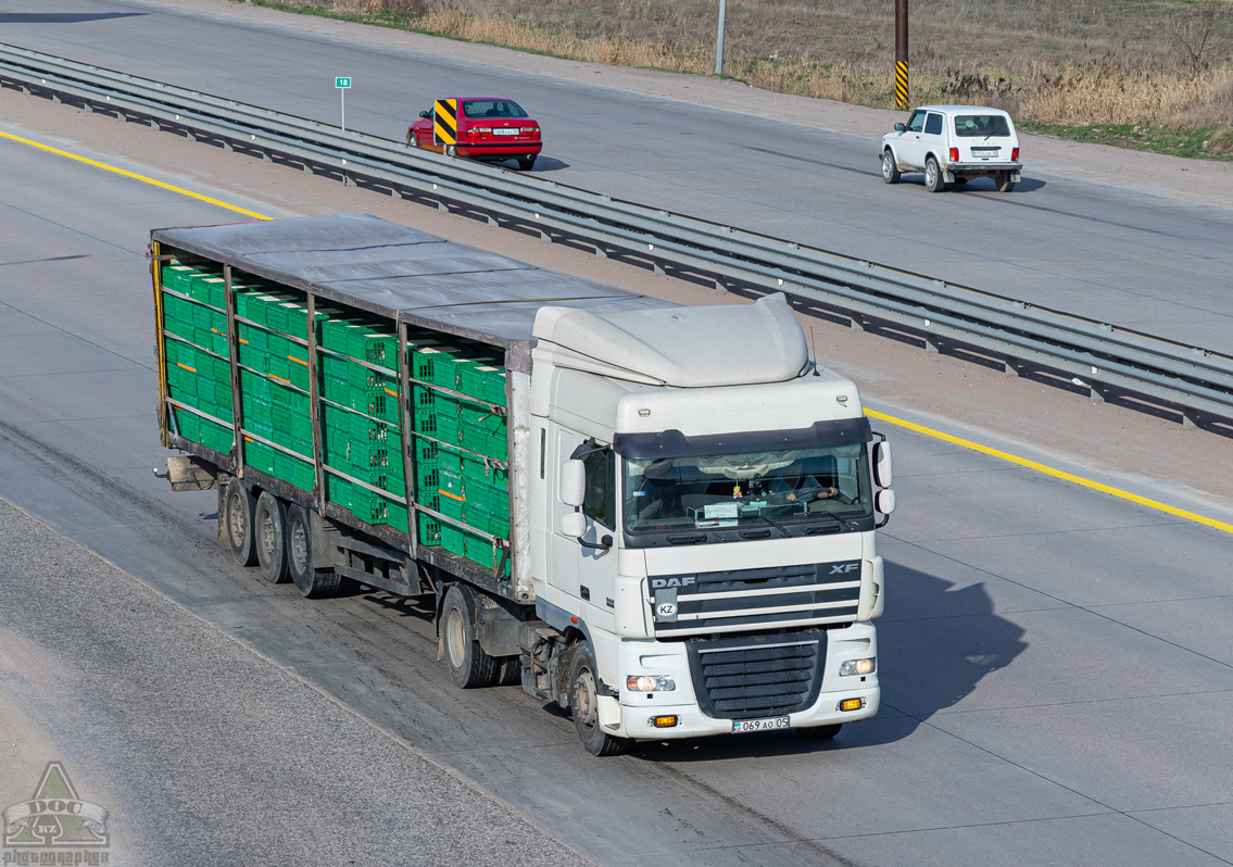 Алматинская область, № 069 AO 05 — DAF XF105 FT