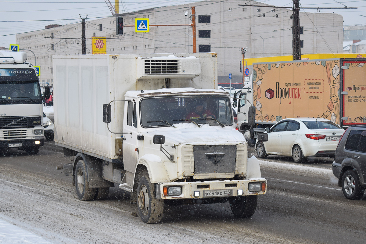 Алтайский край, № К 491 ВС 122 — ЗИЛ-433110