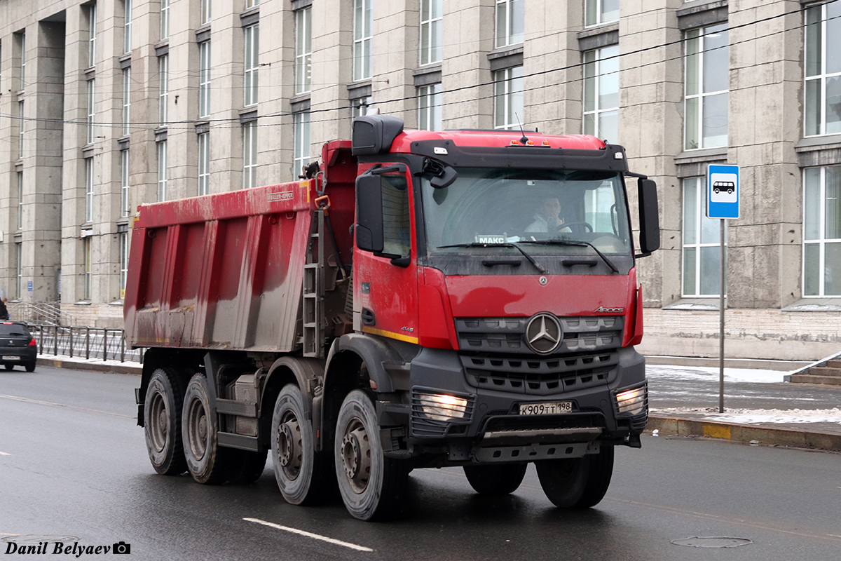 Санкт-Петербург, № К 909 ТТ 198 — Mercedes-Benz Arocs 4142 [Z9M]