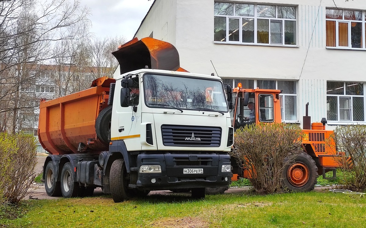 Тверская область, № М 306 РЕ 69 — МАЗ-6501W6