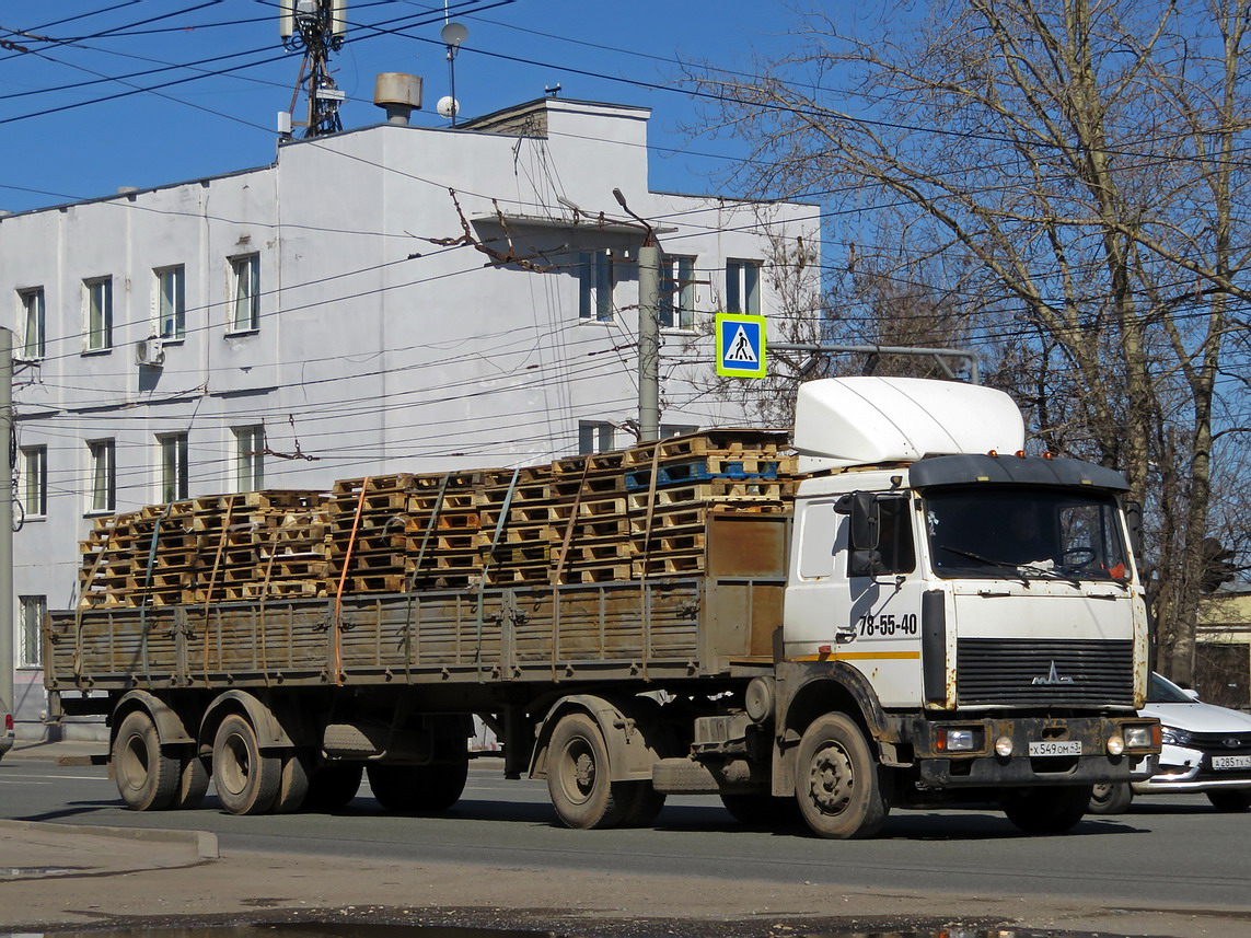 Кировская область, № Х 549 ОМ 43 — МАЗ-543205