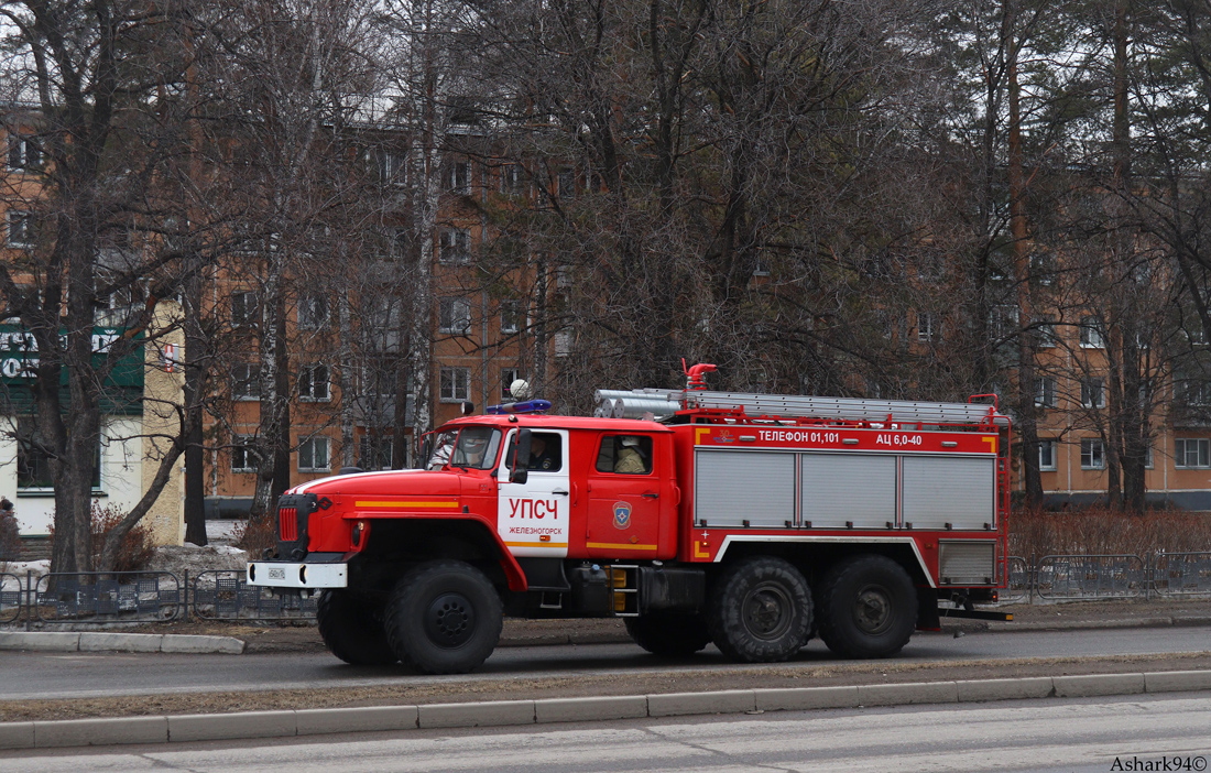 Красноярский край, № Х 540 ОУ 124 — Урал-5557-72