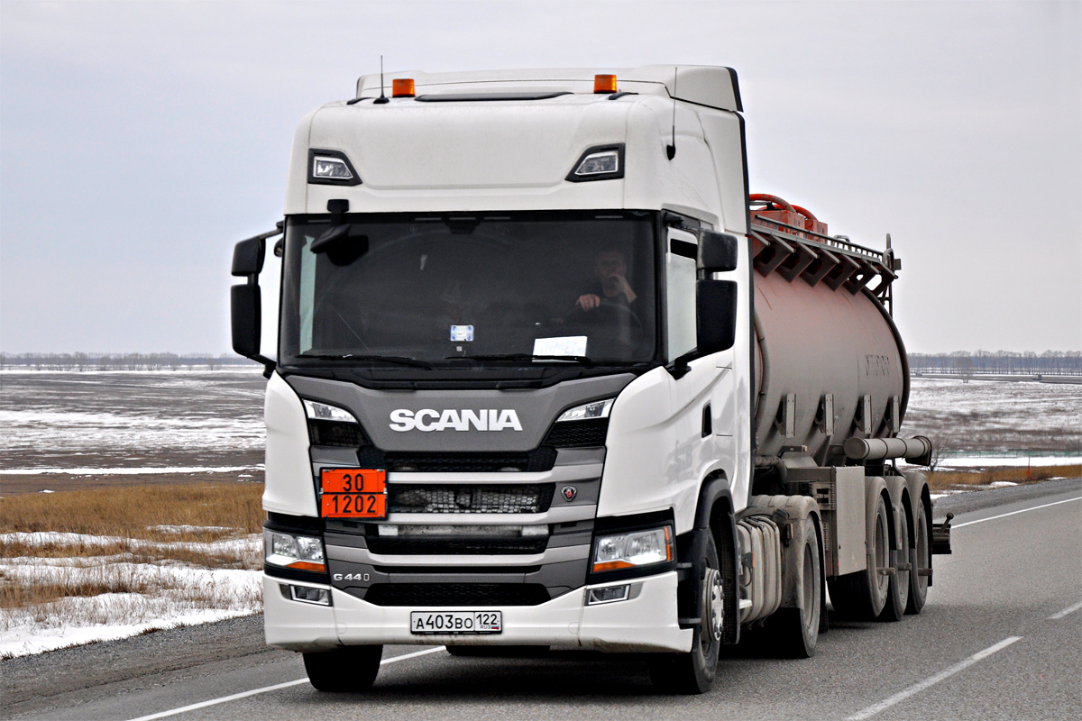 Алтайский край, № А 403 ВО 122 — Scania ('2016) G440