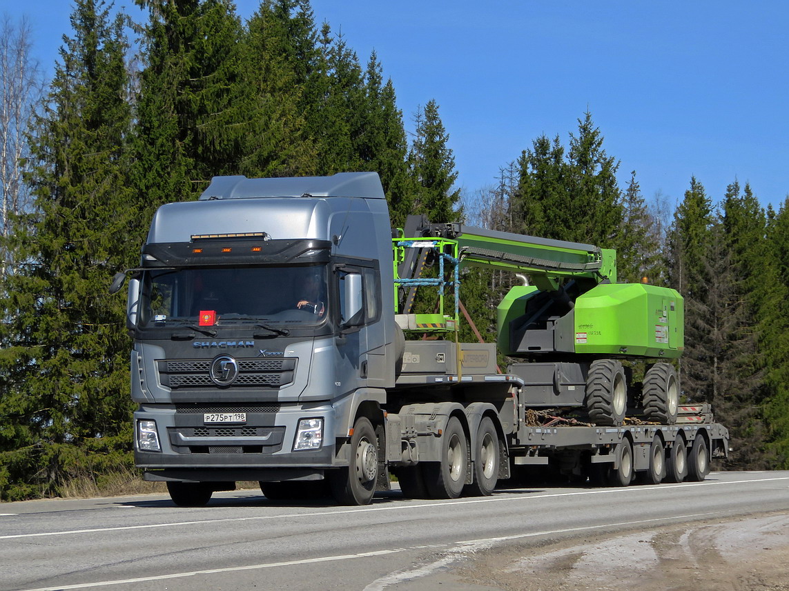 Санкт-Петербург, № Р 275 РТ 198 — Shaanxi Shacman X3000 SX4258; Санкт-Петербург — Новая спецтехника