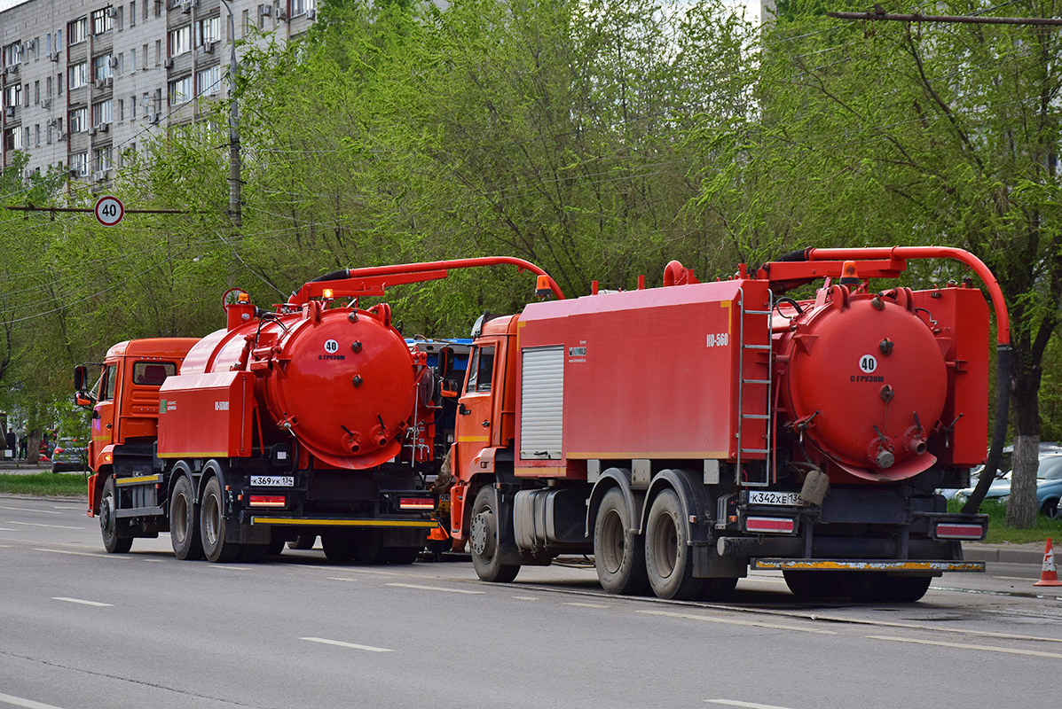 Волгоградская область, № К 342 ХЕ 134 — КамАЗ-65115-50