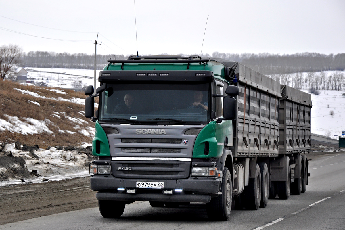 Алтайский край, № В 979 УА 22 — Scania ('2004) P420