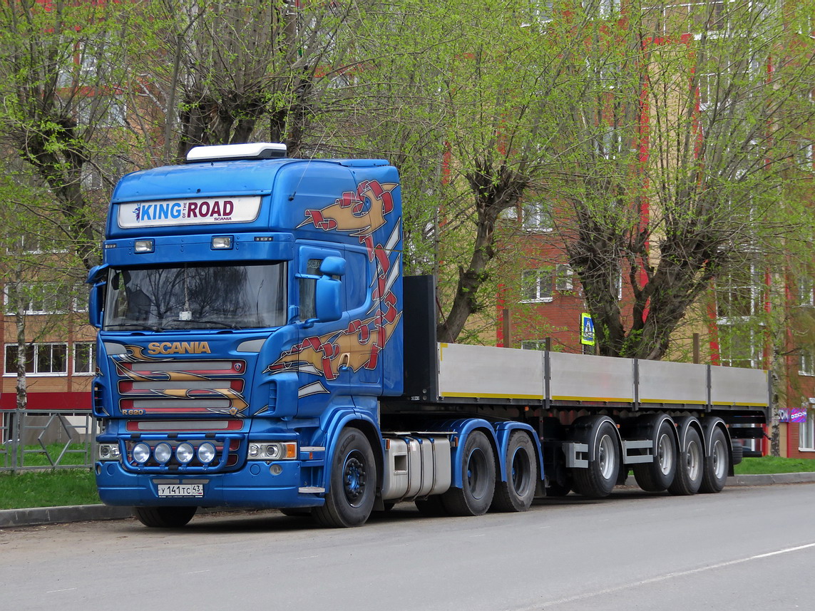 Кировская область, № У 141 ТС 43 — Scania ('2004) R620