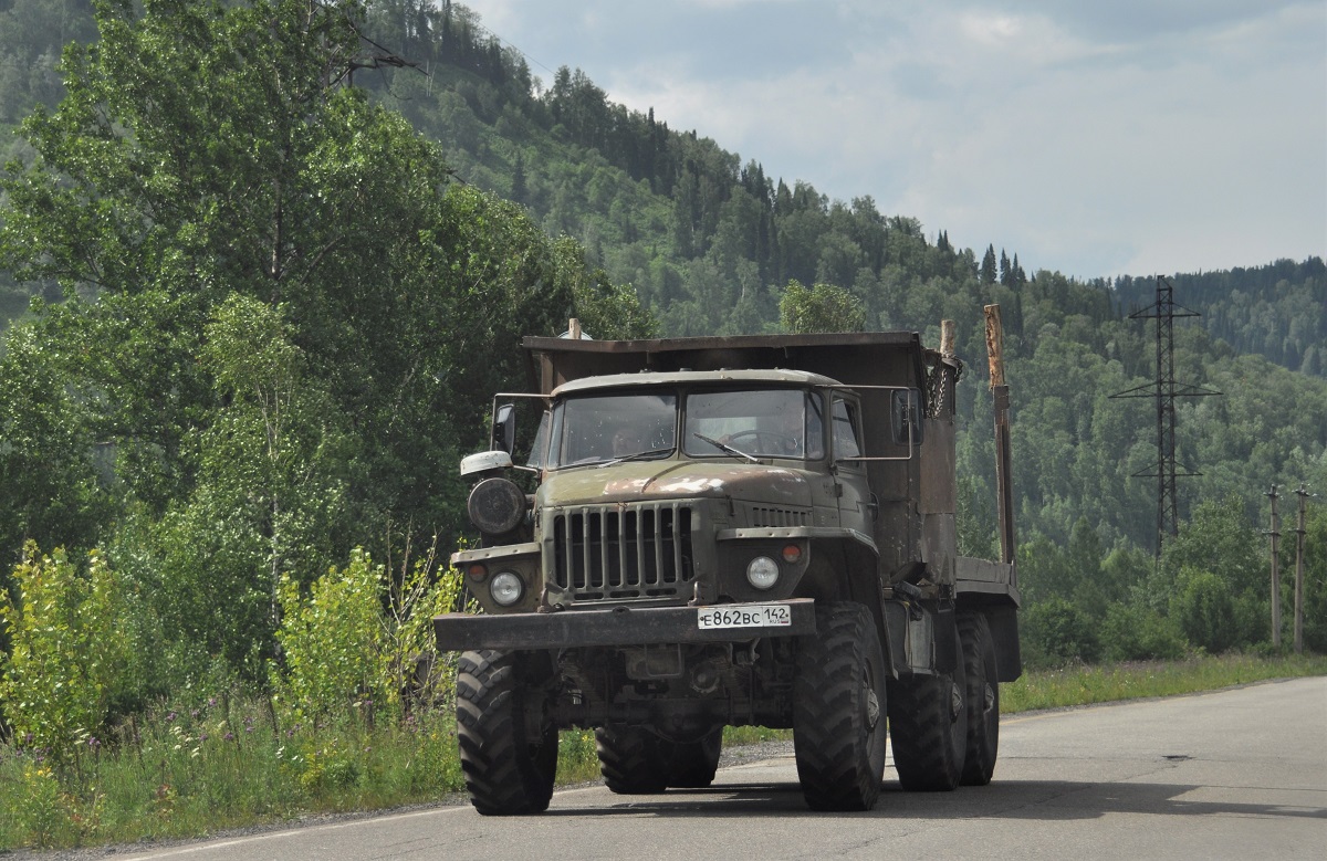 Кемеровская область, № Е 862 ВС 142 — Урал-4320-10