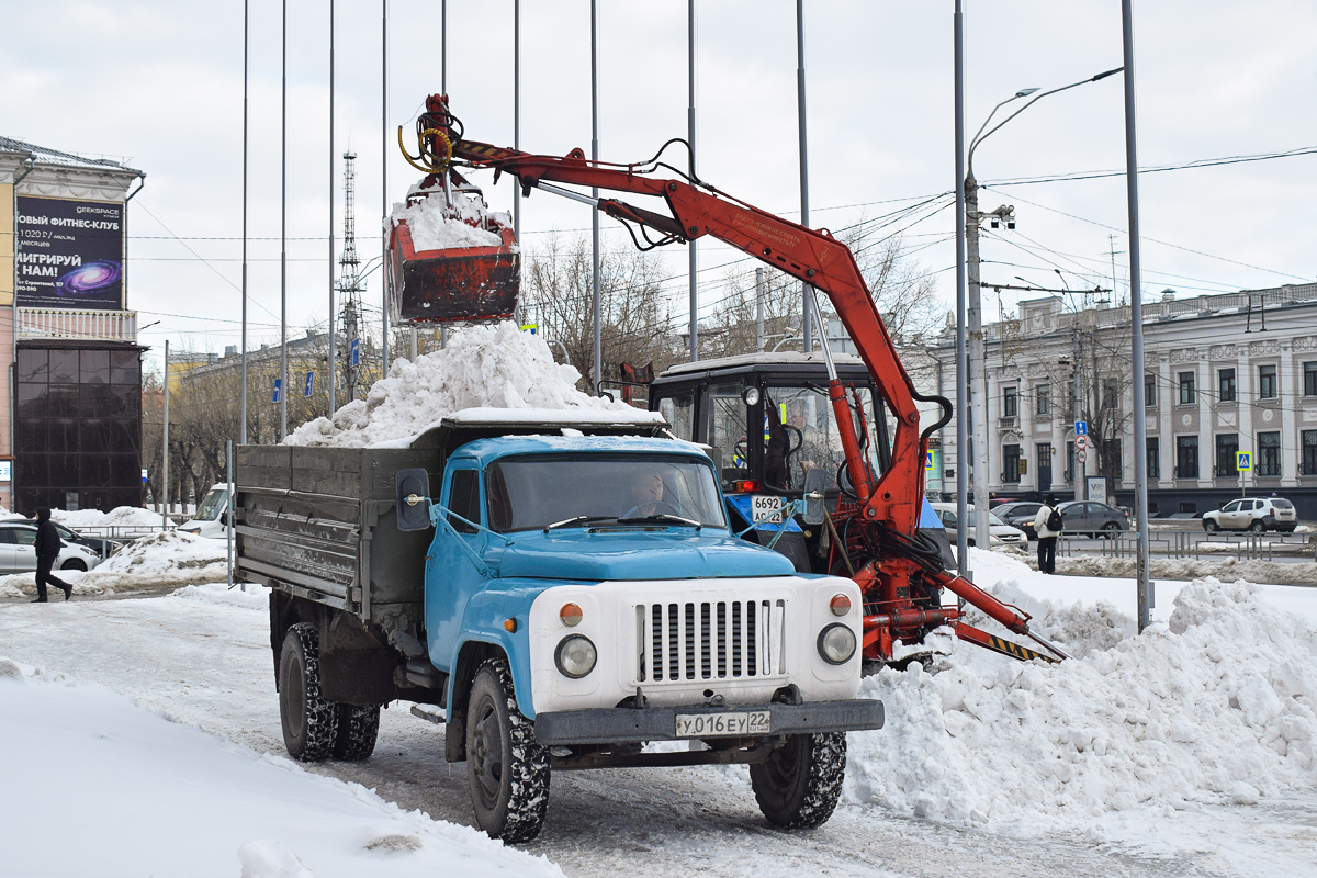 Алтайский край, № У 016 ЕУ 22 — ГАЗ-53-14, ГАЗ-53-14-01