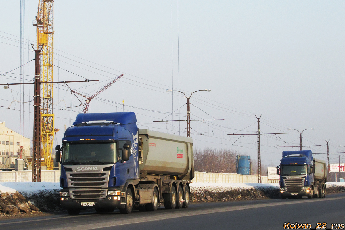 Алтайский край, № Х 208 ТА 22 — Scania ('2009) G440