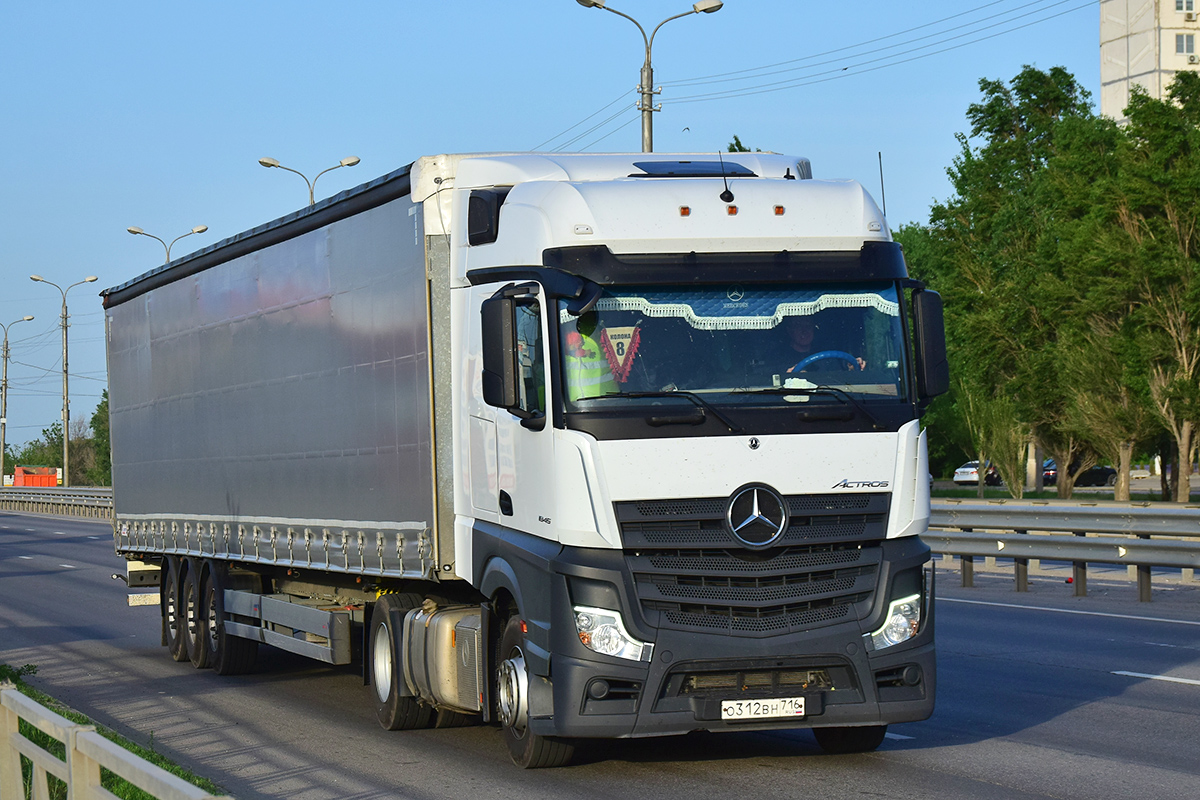 Татарстан, № О 312 ВН 716 — Mercedes-Benz Actros '11 1845 [Z9M]