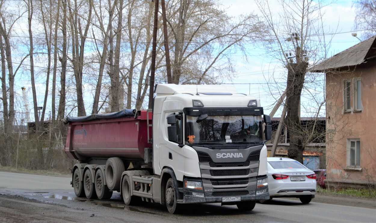 Москва, № Р 582 АМ 797 — Scania ('2016) G410