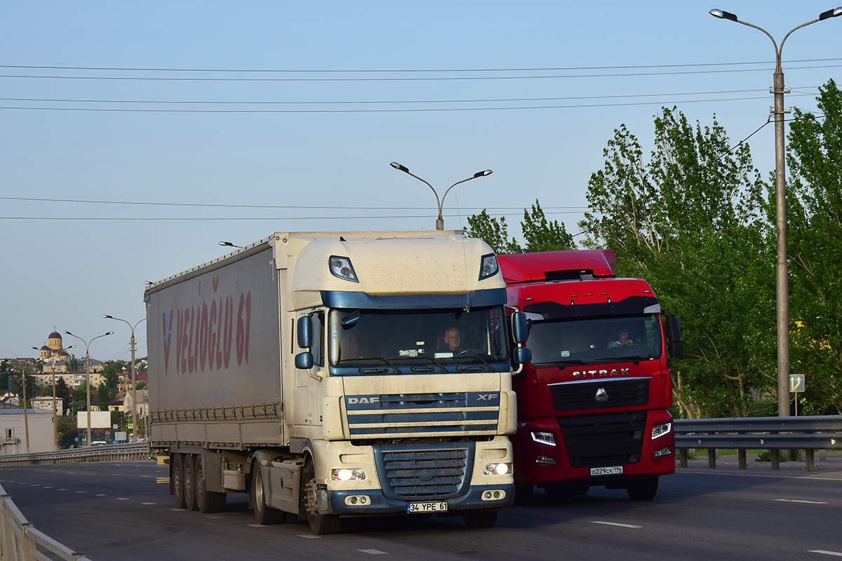 Турция, № 34 YPE 61 — DAF XF105 FT