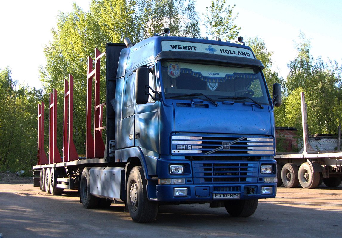 Рязанская область, № Е 318 КМ 62 — Volvo ('1993) FH12.420