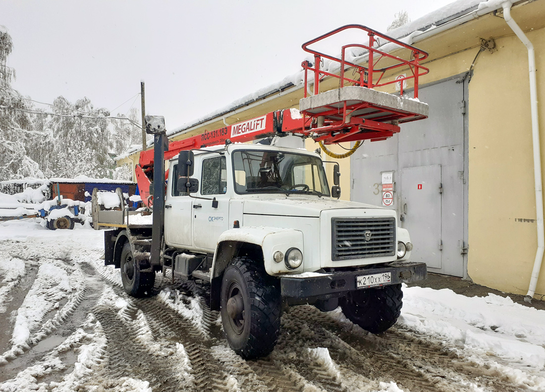 Свердловская область, № К 210 ХХ 196 — ГАЗ-33088 «Садко»