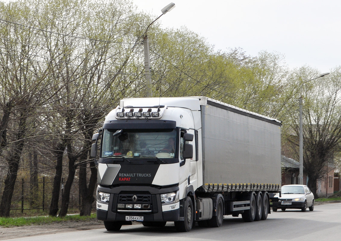 Вологодская область, № К 356 КХ 35 — Renault T-Series ('2013)