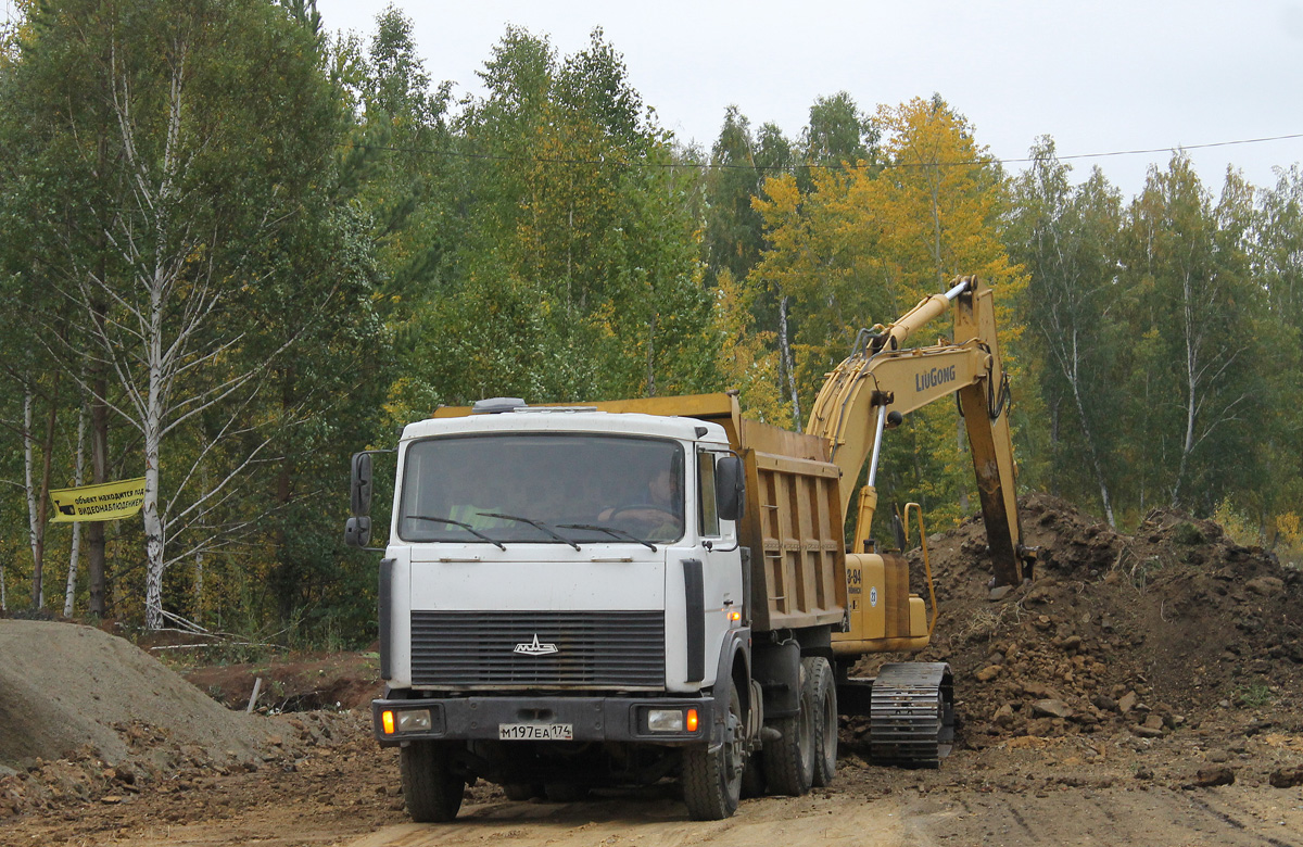 Челябинская область, № М 197 ЕА 174 — МАЗ-5516A5