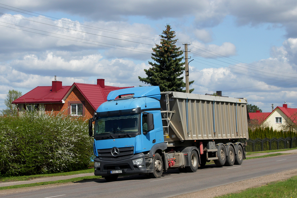 Литва, № MAG 547 — Mercedes-Benz Actros ('2011) 1840