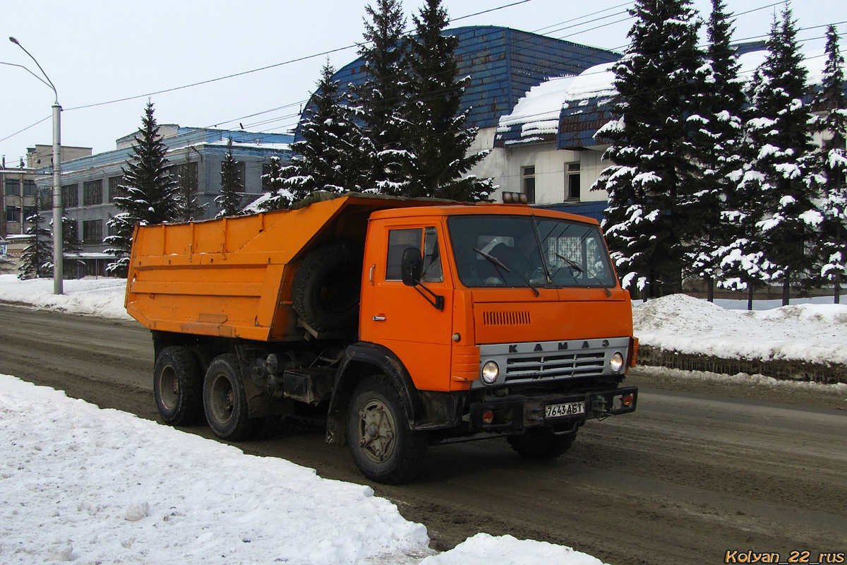 Алтайский край, № 7643 АБТ — КамАЗ-5511