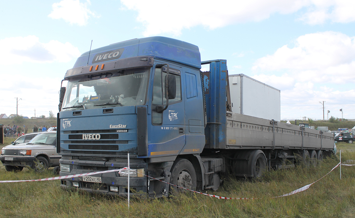 Курганская область, № У 202 КС 45 — IVECO EuroStar