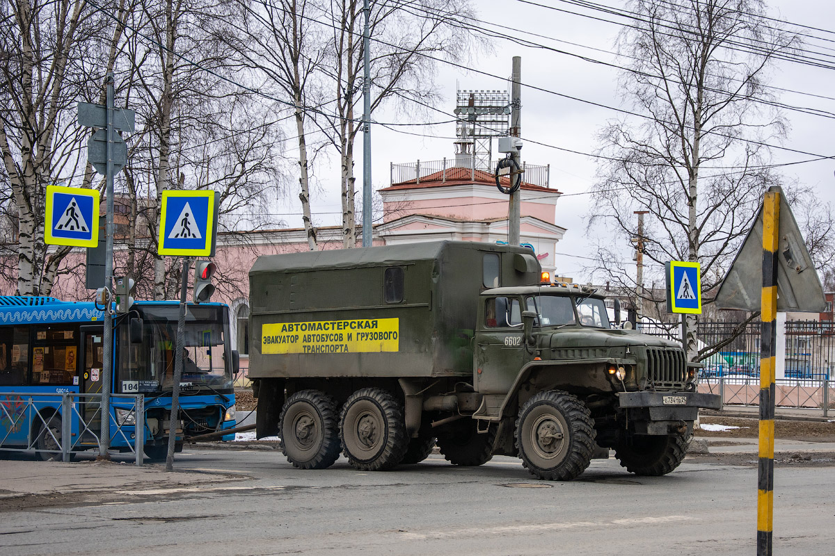 Архангельская область, № 6602 — Урал-375ЕМ