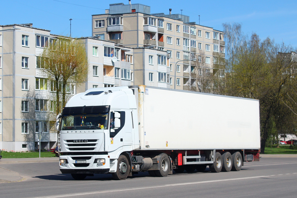 Тернопольская область, № ВО 0337 ЕІ — IVECO Stralis ('2007)