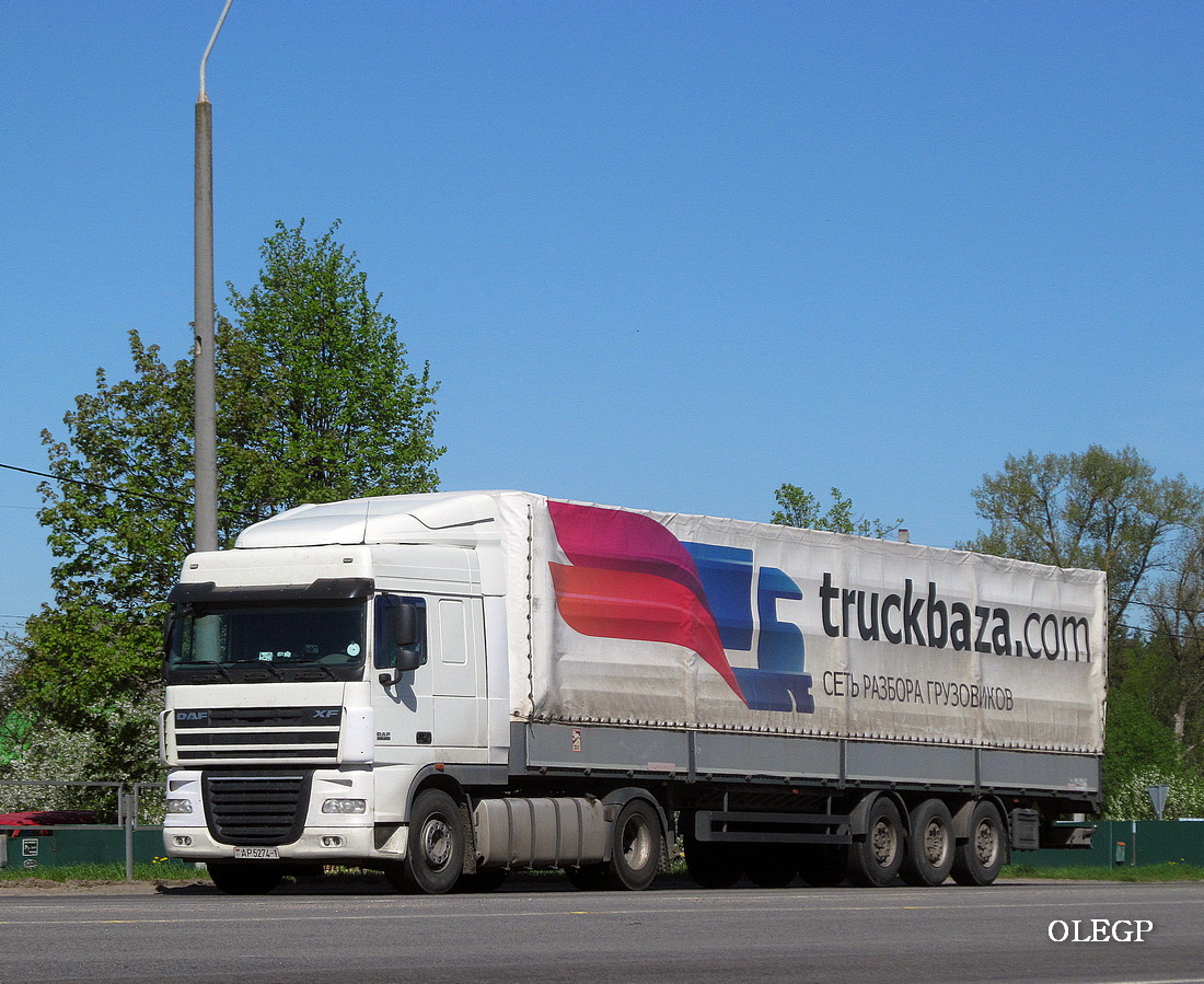 Брестская область, № АР 5274-1 — DAF XF105 FT