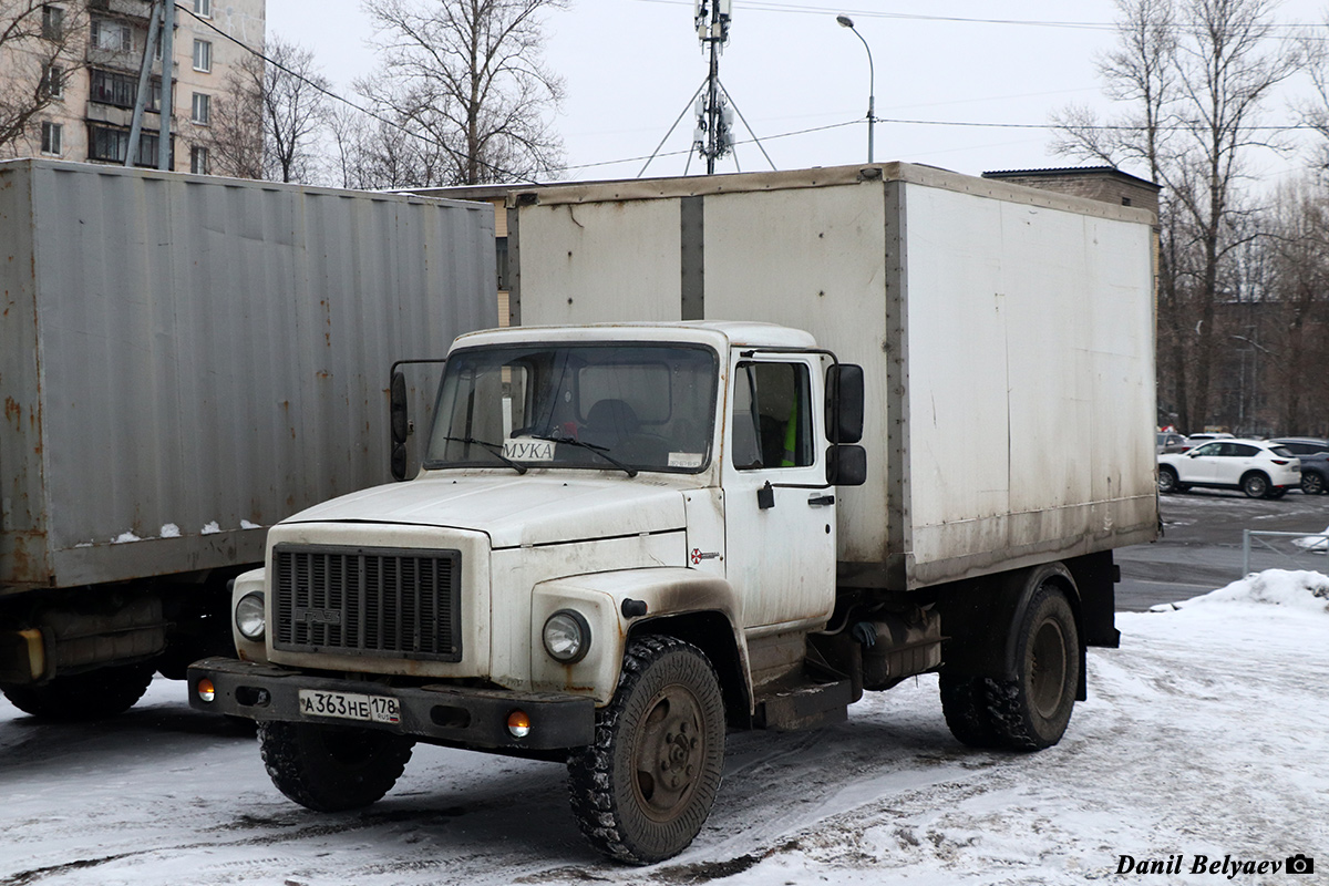 Санкт-Петербург, № А 363 НЕ 178 — ГАЗ-3309