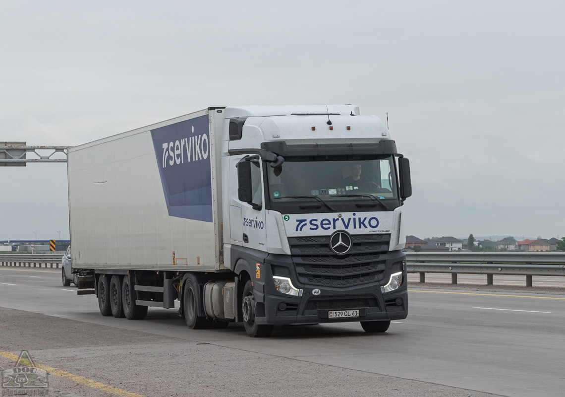 Армения, № 529 CL 61 — Mercedes-Benz Actros '18 1845 [Z9M]