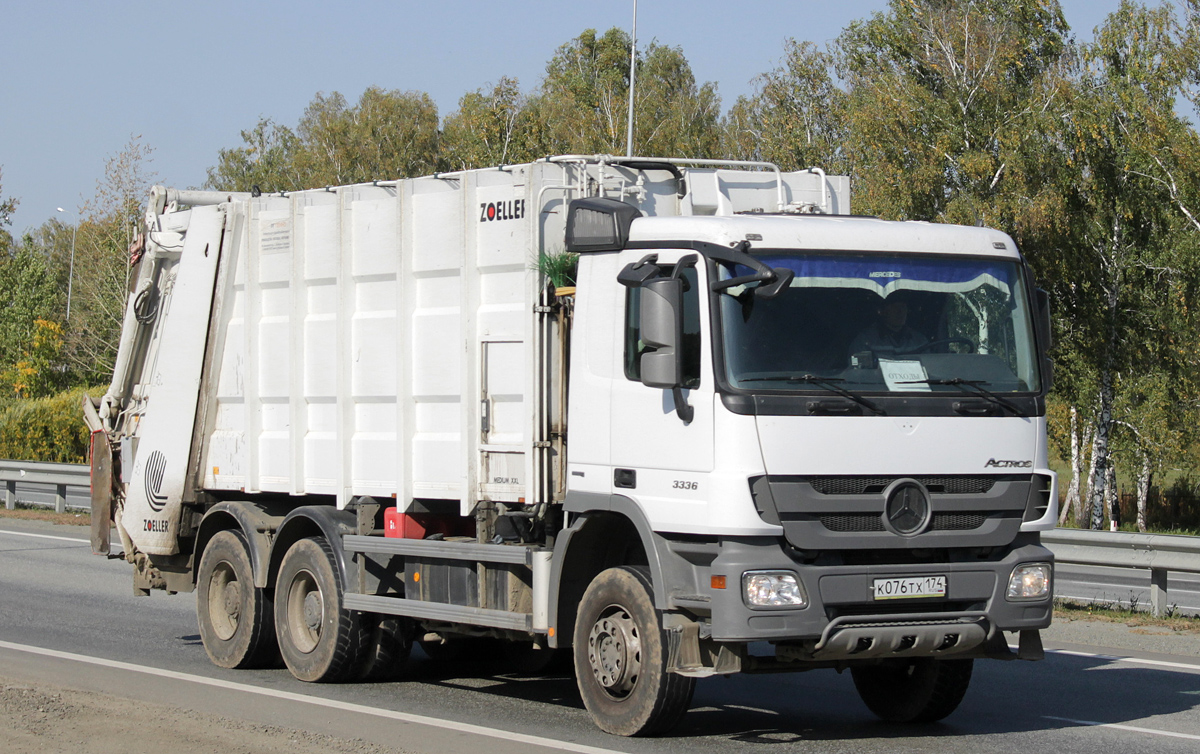 Челябинская область, № К 076 ТХ 174 — Mercedes-Benz Actros '09 3336 [Z9M]