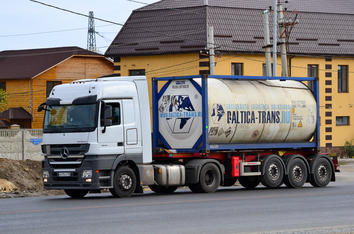 Санкт-Петербург, № В 439 ЕН 198 — Mercedes-Benz Actros '09 1844 [Z9M]