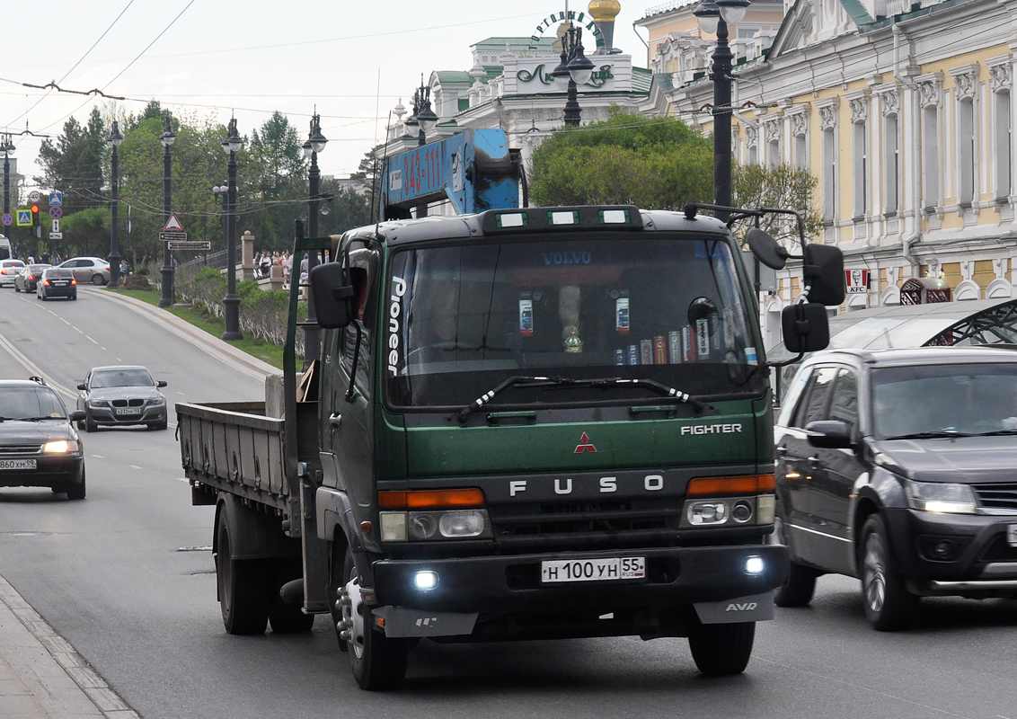 Омская область, № Н 100 УН 55 — Mitsubishi Fuso Fighter