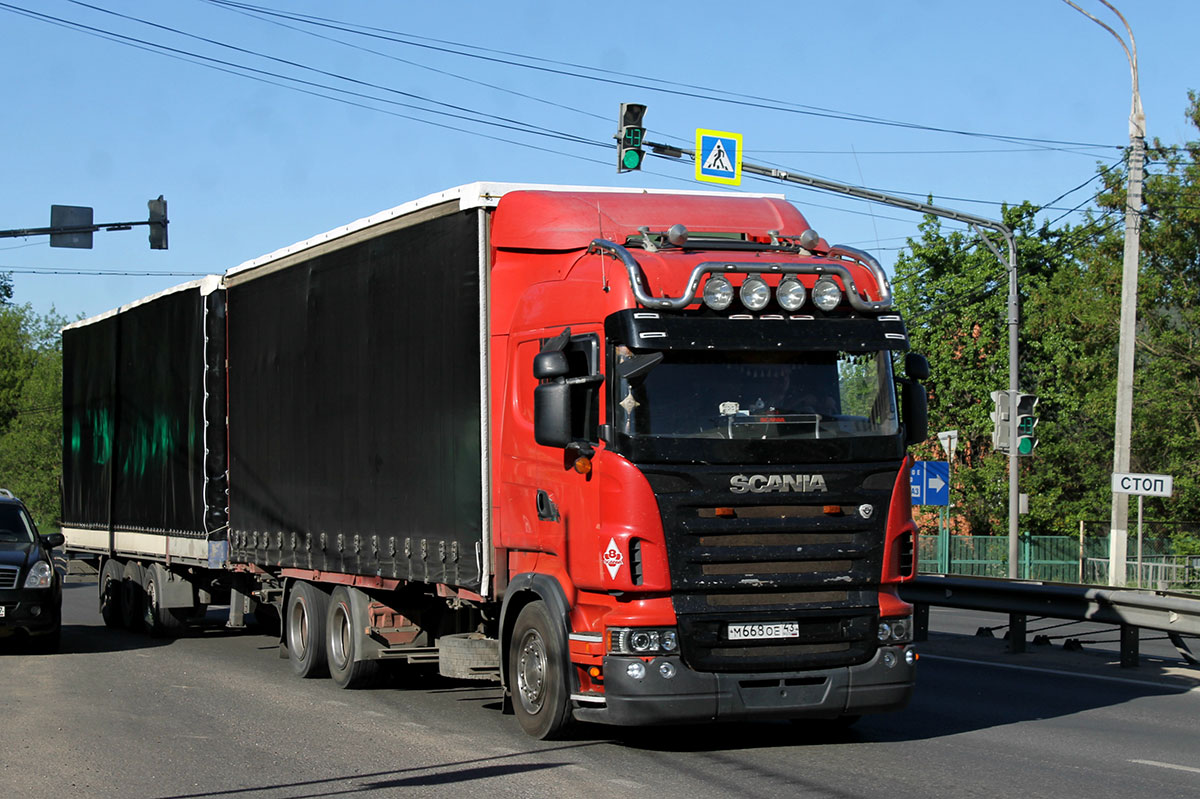 Кировская область, № М 668 ОЕ 43 — Scania ('2009) R420