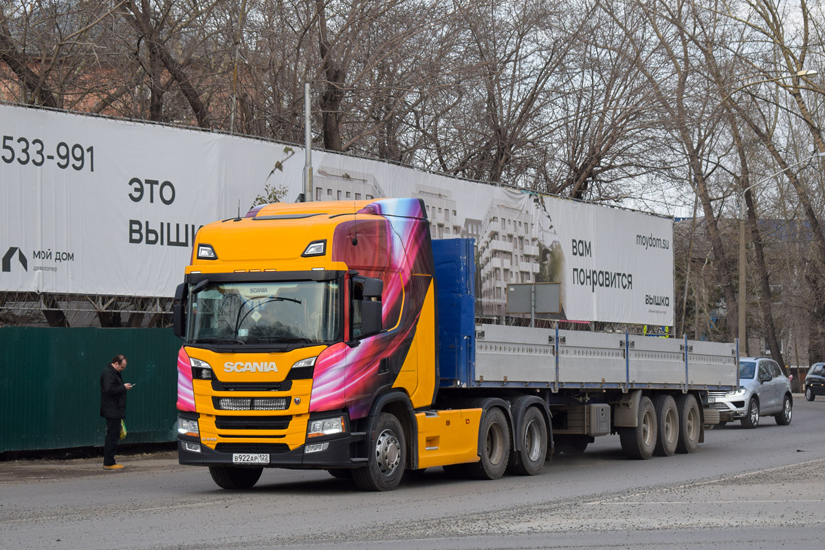 Алтайский край, № В 922 АР 122 — Scania ('2016) G440