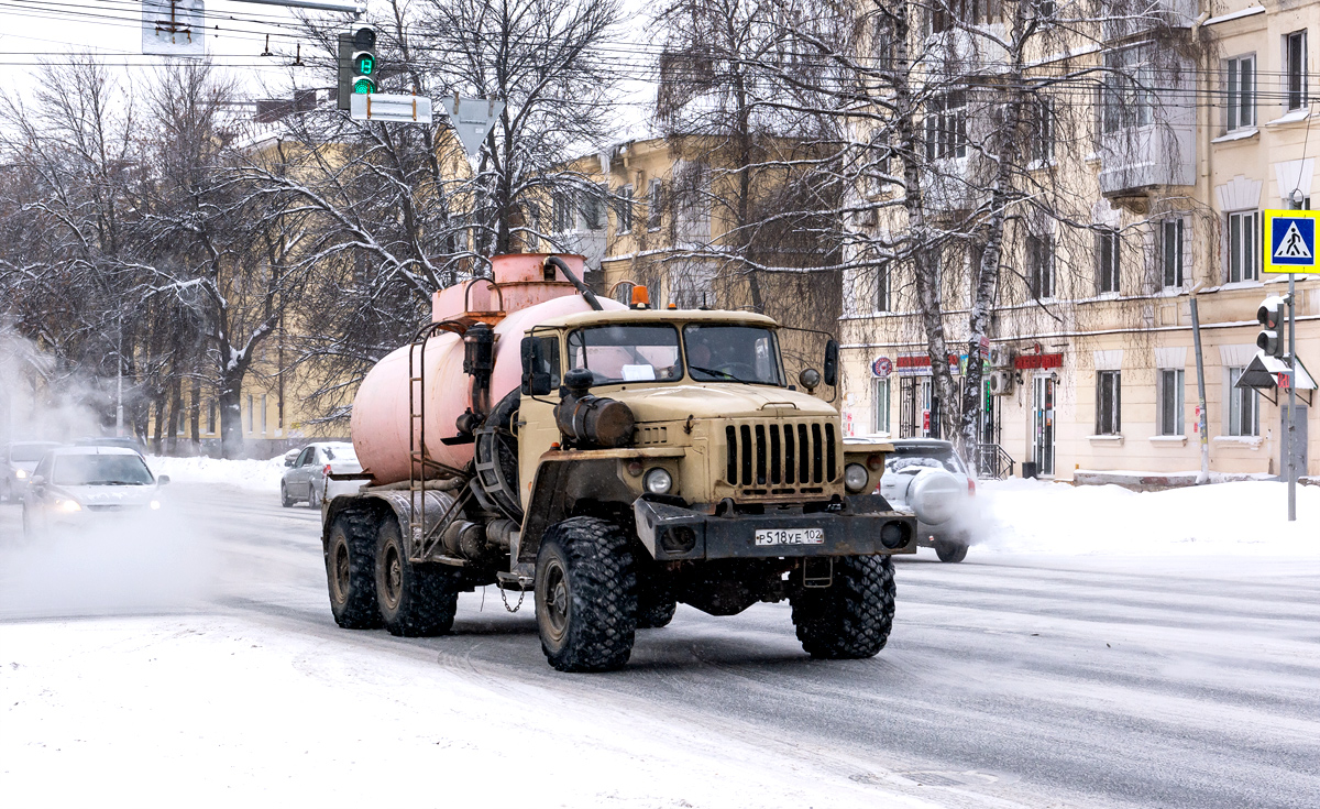 Башкортостан, № Р 518 УЕ 102 — Урал-4320-30