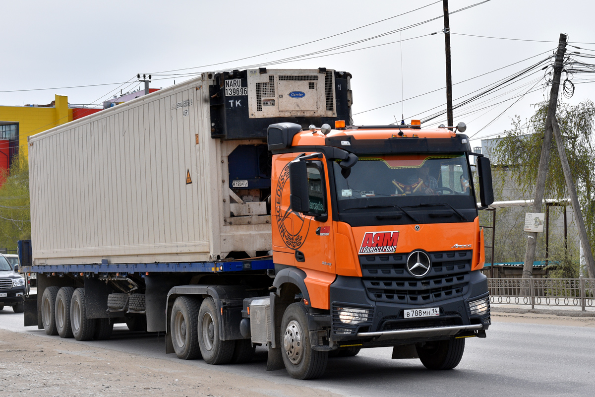 Саха (Якутия), № В 788 МН 14 — Mercedes-Benz Arocs 3348 [Z9M]