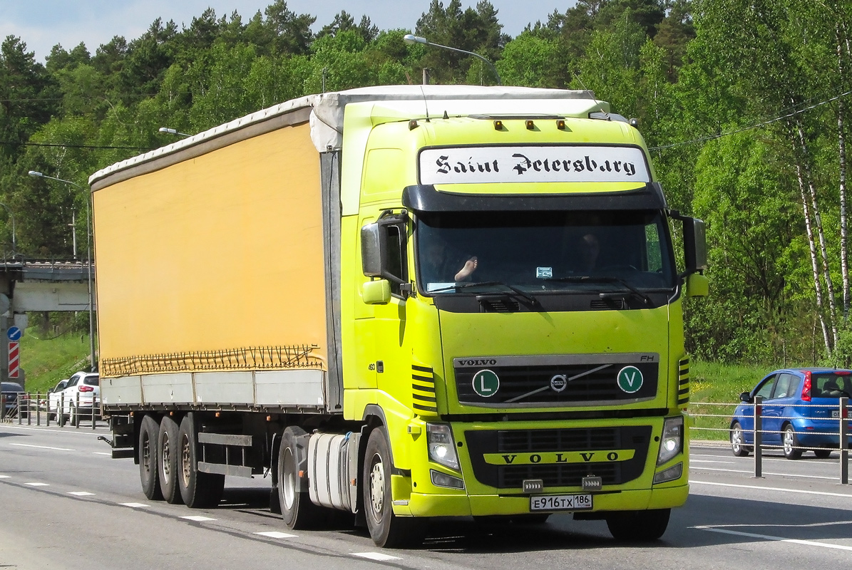 Ханты-Мансийский автоном.округ, № Е 916 ТХ 186 — Volvo ('2008) FH.460