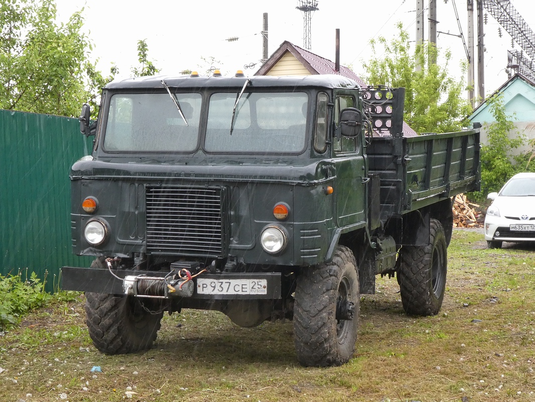 Приморский край, № Р 937 СЕ 25 — ГАЗ-66 (общая модель)