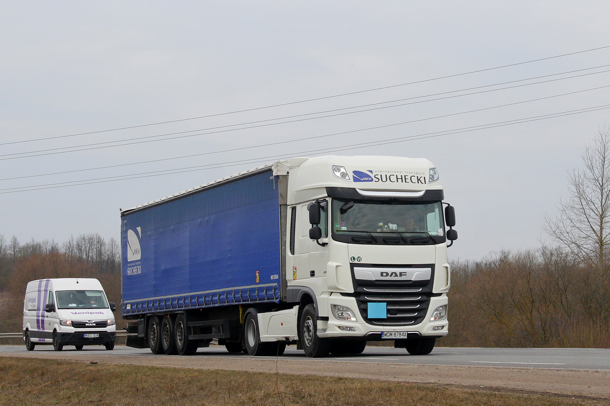 Польша, № WGM 8784A — DAF XF Euro6 FT